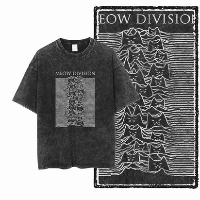 Camiseta Meow Division