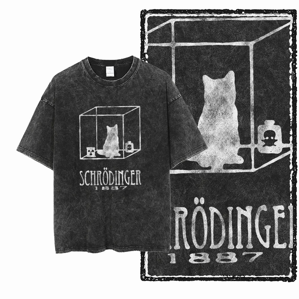 Camiseta Gato De Schrödinger