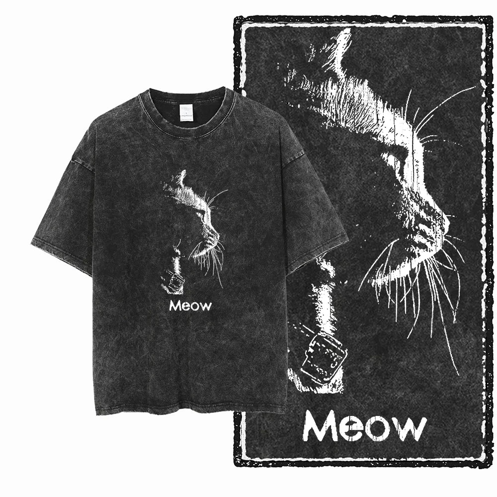 Camiseta Meow