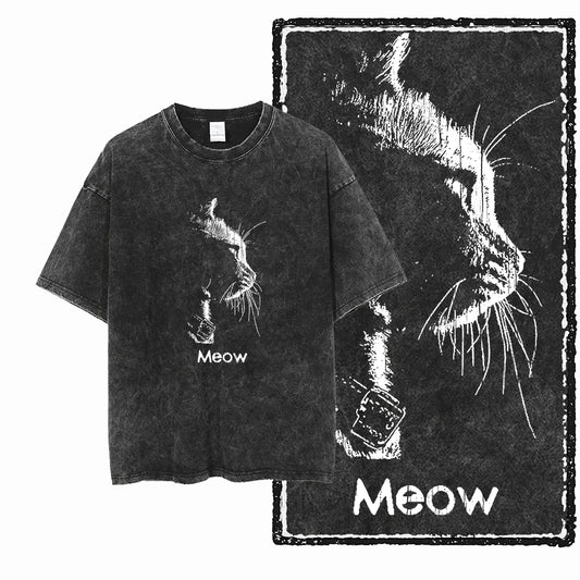 Camiseta Meow